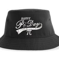 Retro Happy Pi Day 3.14 March 14th Math Geek Sustainable Bucket Hat