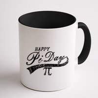 Retro Happy Pi Day 3.14 March 14th Math Geek Mug