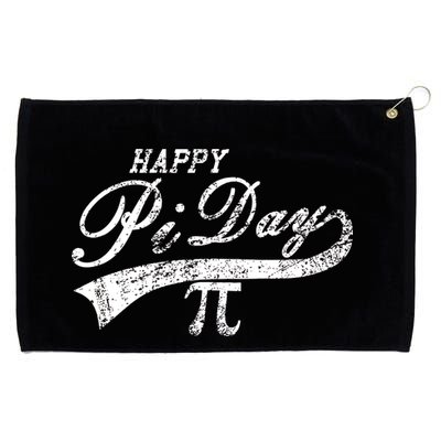 Retro Happy Pi Day 3.14 March 14th Math Geek Grommeted Golf Towel