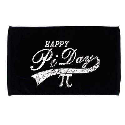 Retro Happy Pi Day 3.14 March 14th Math Geek Microfiber Hand Towel