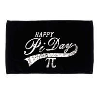Retro Happy Pi Day 3.14 March 14th Math Geek Microfiber Hand Towel