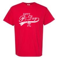 Retro Happy Pi Day 3.14 March 14th Math Geek Garment-Dyed Heavyweight T-Shirt