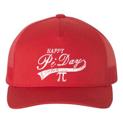 Retro Happy Pi Day 3.14 March 14th Math Geek Yupoong Adult 5-Panel Trucker Hat