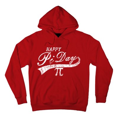 Retro Happy Pi Day 3.14 March 14th Math Geek Hoodie