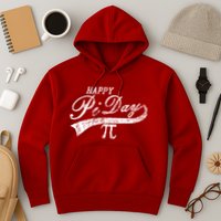 Retro Happy Pi Day 3.14 March 14th Math Geek Hoodie