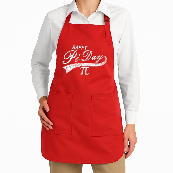 Retro Happy Pi Day 3.14 March 14th Math Geek Apron