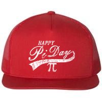 Retro Happy Pi Day 3.14 March 14th Math Geek Flatbill Hat
