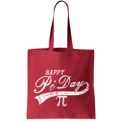 Retro Happy Pi Day 3.14 March 14th Math Geek Tote Bag