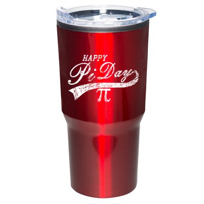 Retro Happy Pi Day 3.14 March 14th Math Geek Tumbler