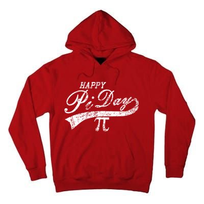 Retro Happy Pi Day 3.14 March 14th Math Geek Tall Hoodie