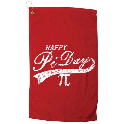 Retro Happy Pi Day 3.14 March 14th Math Geek Golf Towel