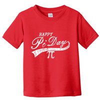 Retro Happy Pi Day 3.14 March 14th Math Geek Toddler T-Shirt