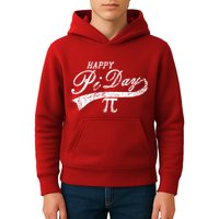 Retro Happy Pi Day 3.14 March 14th Math Geek Kids Hoodie