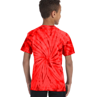 Retro Happy Pi Day 3.14 March 14th Math Geek Kids Tie-Dye T-Shirt
