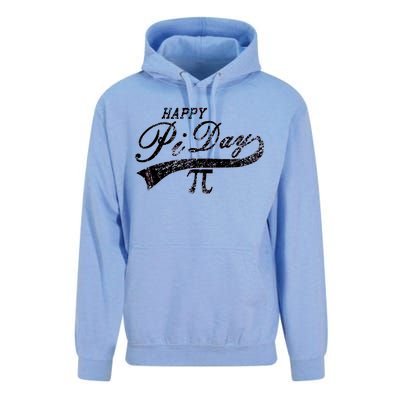 Retro Happy Pi Day 3.14 March 14th Math Geek Unisex Surf Hoodie