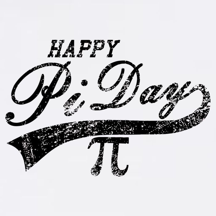 Retro Happy Pi Day 3.14 March 14th Math Geek Garment-Dyed Sweatshirt