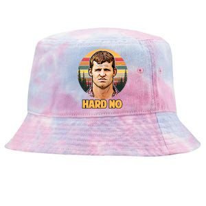 Retro Hard No  Tie-Dyed Bucket Hat