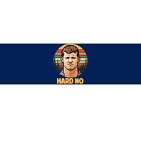 Retro Hard No  Bumper Sticker