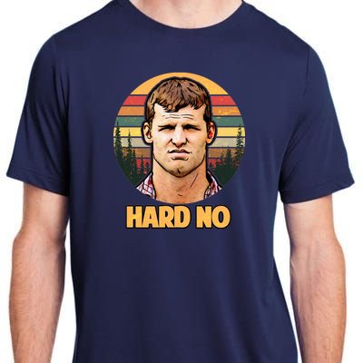 Retro Hard No  Adult ChromaSoft Performance T-Shirt