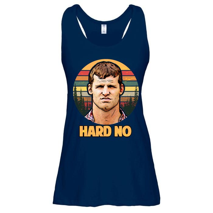 Retro Hard No  Ladies Essential Flowy Tank