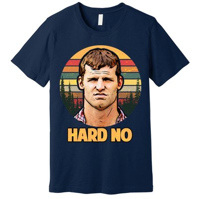 Retro Hard No  Premium T-Shirt