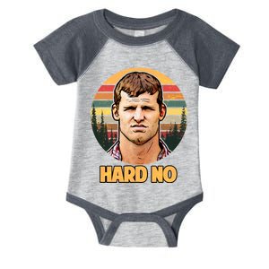 Retro Hard No  Infant Baby Jersey Bodysuit