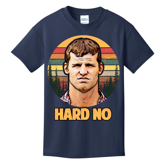 Retro Hard No  Kids T-Shirt