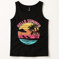 Retro Hello Summer Tank Top