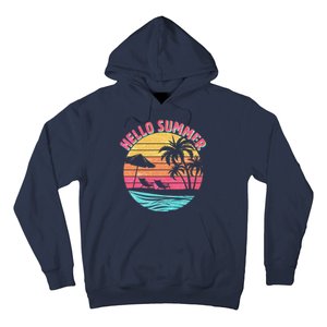 Retro Hello Summer Hoodie