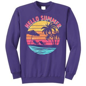 Retro Hello Summer Sweatshirt