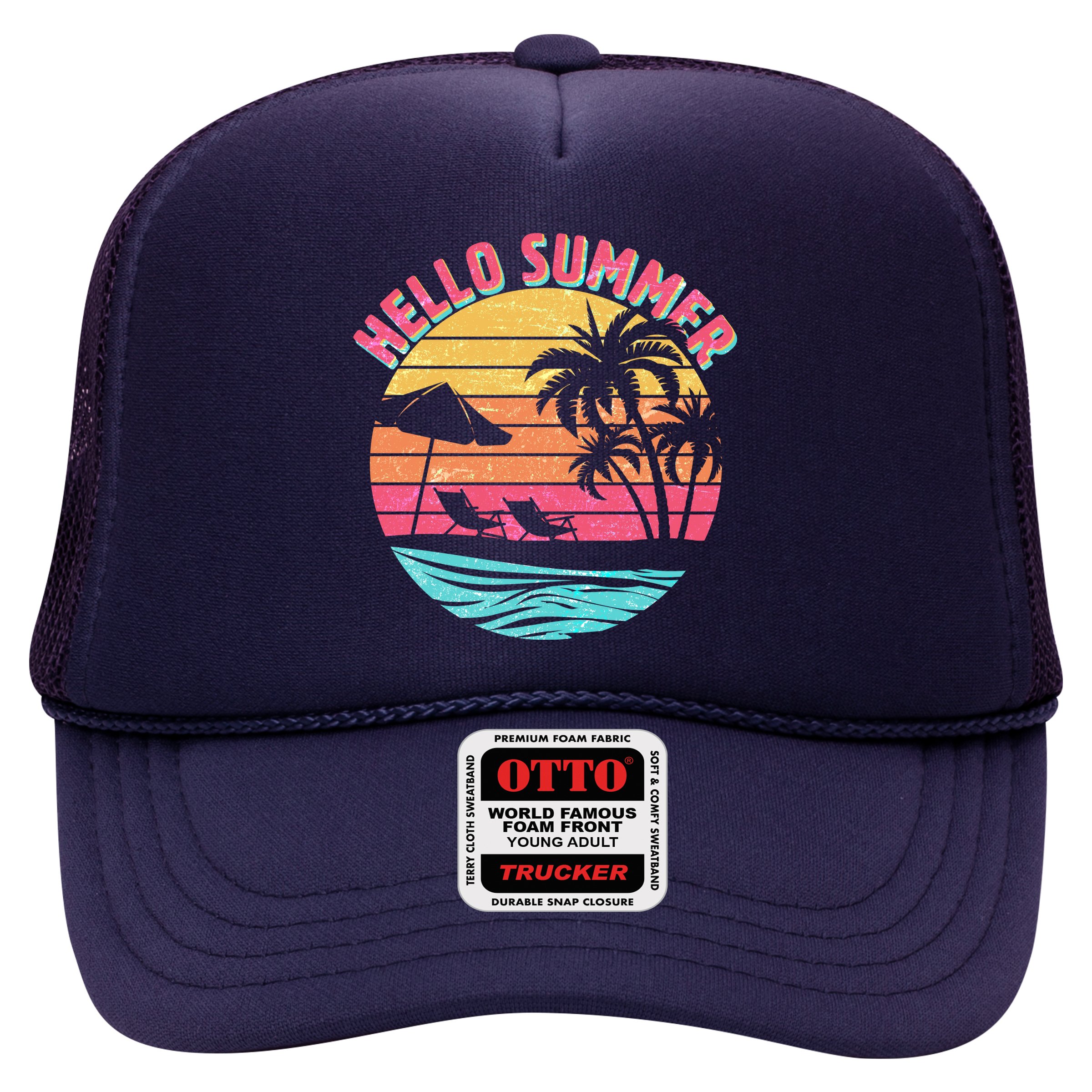 Retro Hello Summer Hat
