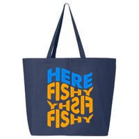 Retro Here Fishy Fishy Fishy 25L Jumbo Tote