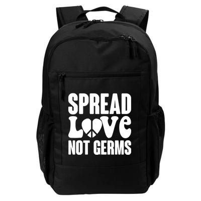 Retro Hippie Spread Love Not Germs Daily Commute Backpack