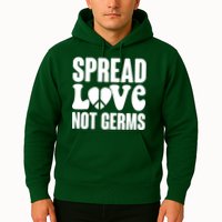 Retro Hippie Spread Love Not Germs Hoodie