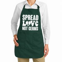 Retro Hippie Spread Love Not Germs Apron