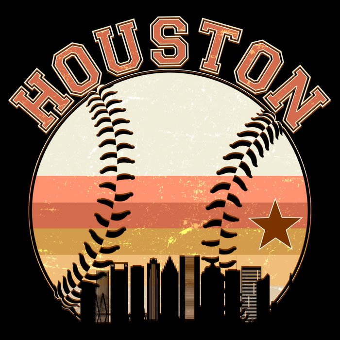 Retro Houston Baseball Fan Impact Tech Backpack