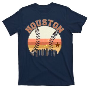 Retro Houston Baseball Fan T-Shirt