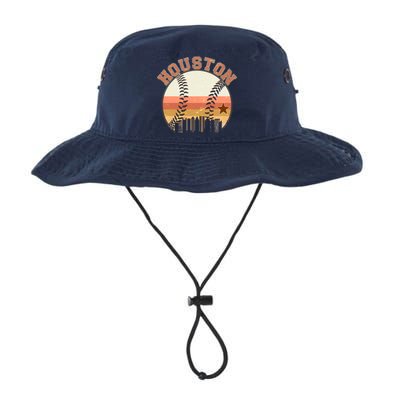 Retro Houston Baseball Fan Legacy Cool Fit Booney Bucket Hat