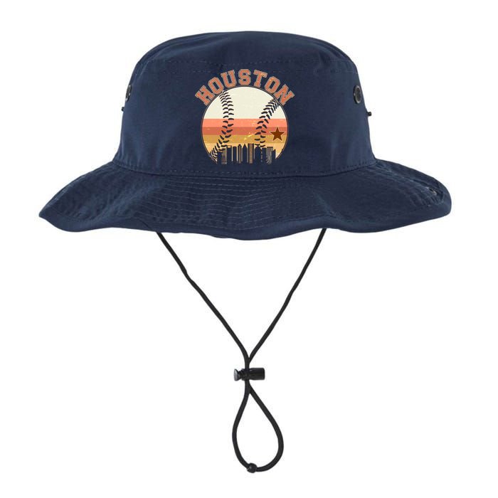 Retro Houston Baseball Fan Legacy Cool Fit Booney Bucket Hat