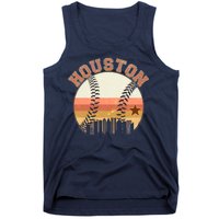 Retro Houston Baseball Fan Tank Top