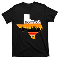 Retro Houston Texas Baseball Throwback T-Shirt