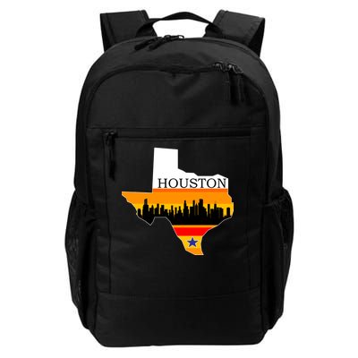 Retro Houston Texas Baseball Throwback Daily Commute Backpack