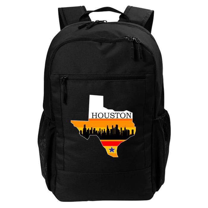 Retro Houston Texas Baseball Throwback Daily Commute Backpack