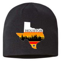 Retro Houston Texas Baseball Throwback Sustainable Beanie