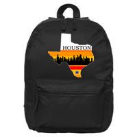 Retro Houston Texas Baseball Throwback 16 in Basic Backpack