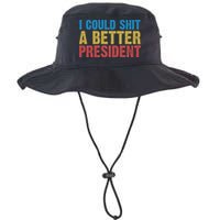 Retro I Could Shit A Better President Funny Meme Bucket Hat