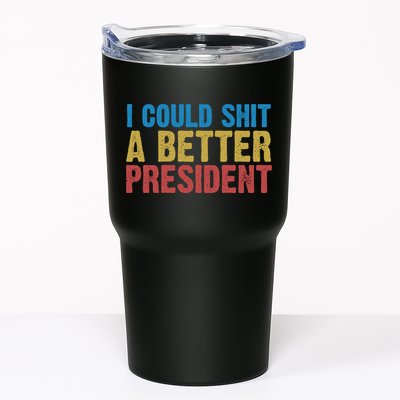 Retro I Could Shit A Better President Funny Meme Tumbler