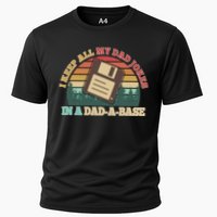 Retro I Keep All My Dad Jokes In A Dad A Base Performance Shirt