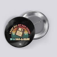 Retro I Keep All My Dad Jokes In A Dad A Base Button