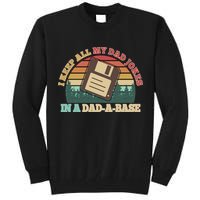 Retro I Keep All My Dad Jokes In A Dad A Base Tall Sweatshirt